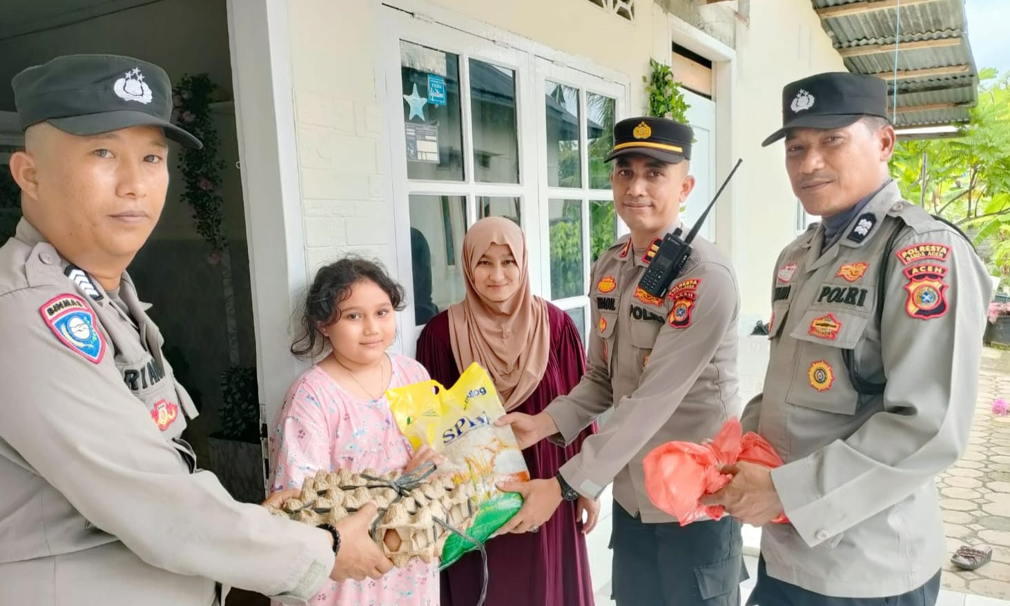 program yang digagas Kapolsek Banda Raya Polresta Banda Aceh Iptu Jumadil Firdaus, yaitu program Berkah Seuribee