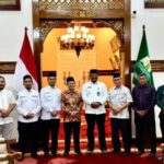 PJ Gubernur Aceh Dr H Safrizal menerima audiensi pengurus Dewan Masjid Indonesia Aceh yang dipimpin Ketua DMI Aceh, Tgk. Fakhruddin Lahmudin