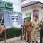 Pj Walikota Langsa Dr. Syaridin, S.Pd, M.Pd meresmikan gedung Operasional Pelayanan Rawat Inap Puskesmas Langsa Lama