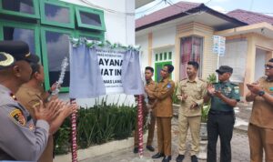 Pj Walikota Langsa Dr. Syaridin, S.Pd, M.Pd meresmikan gedung Operasional Pelayanan Rawat Inap Puskesmas Langsa Lama