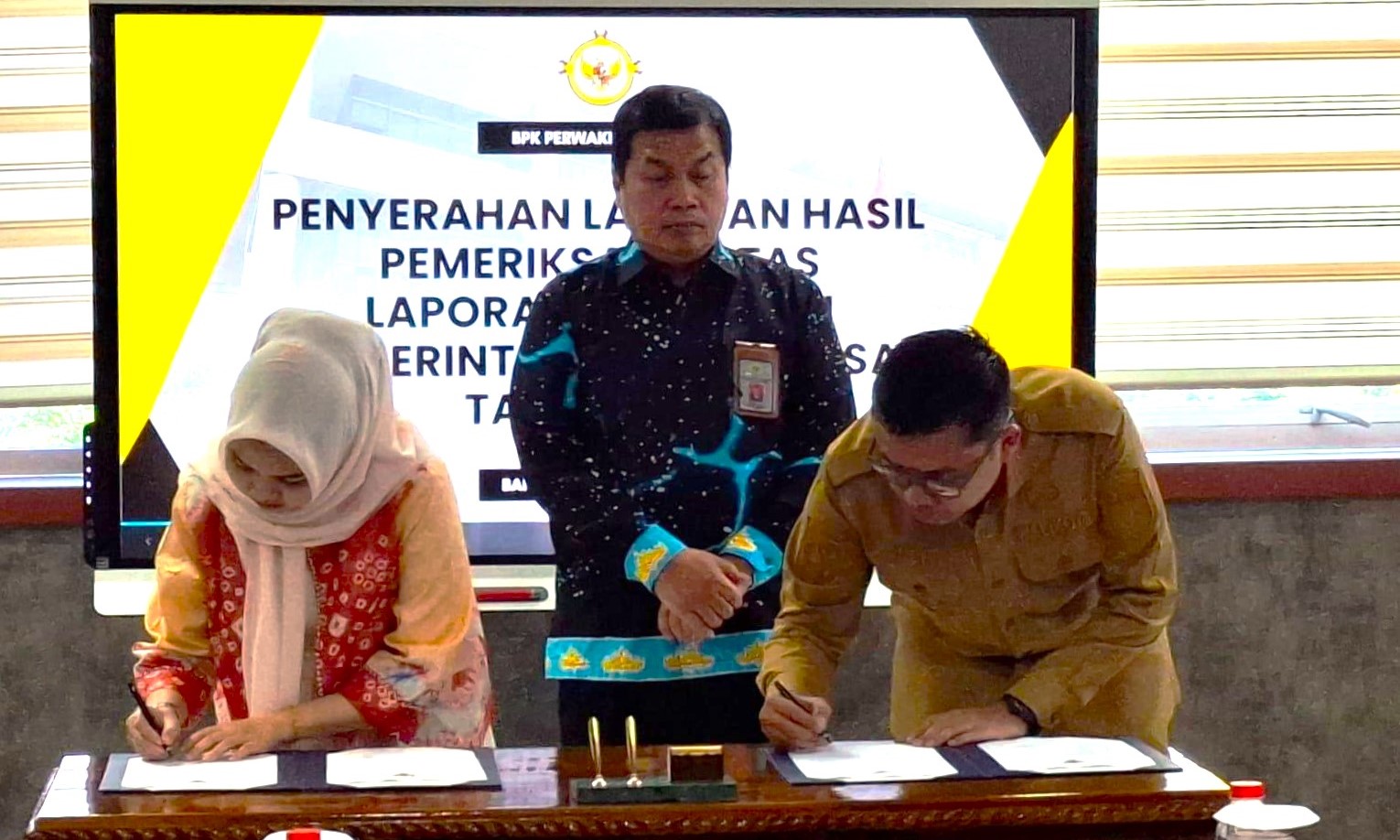Pemko Langsa kembali meraih Opini Wajar Tanpa Pengecualian (WTP) dari Badan Pemeriksaan Keuangan Republik Indonesia (BPK RI)
