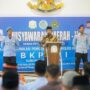 Bupati Aceh Timur, Iskandar Usman Al-Farlaky, S.H.I, M.S.I, membuka secara resmi Musda Ke V BKPRMI Kabupaten Aceh Timur