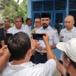 Bupati Aceh Timur, Iskandar Usman Al-Farlaky meresmikan Kantor Pelayanan Administrasi Kependudukan, Perizinan dan Pertanahan di Birem Bayeun