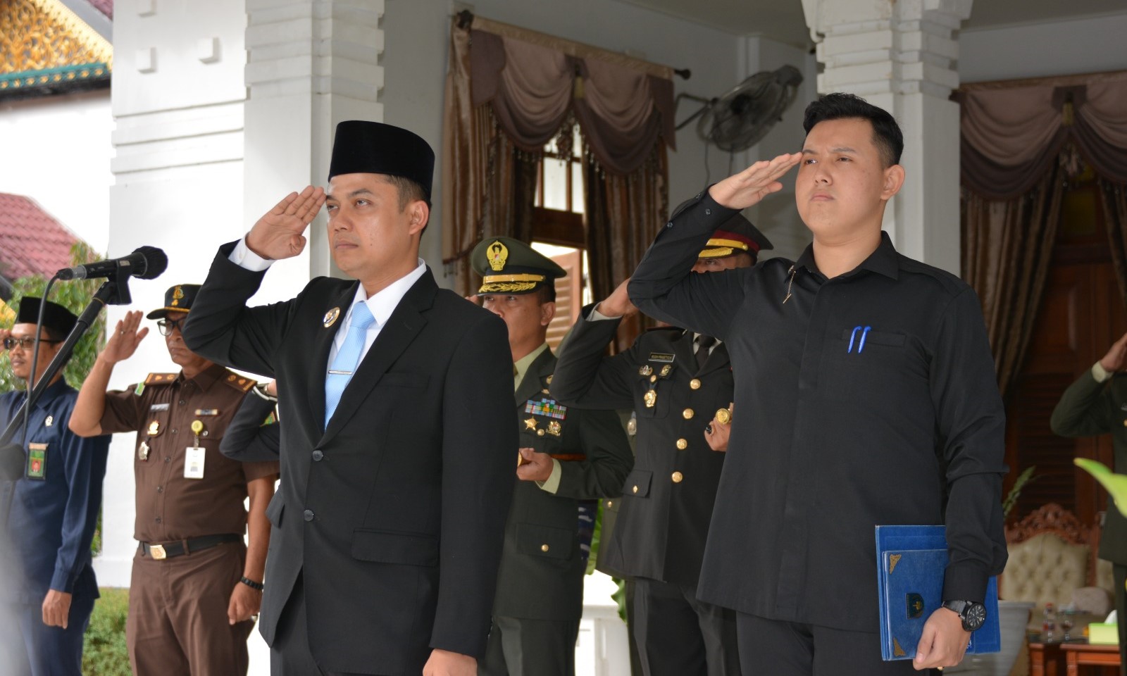 Pemerintah Kota (Pemko) Langsa menggelar Upacara Bendera dalam rangka memperingati Hari Lahir Pancasila Tahun 2025