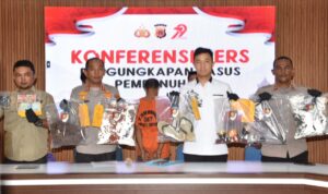 Polres Bireuen melalui Satreskrim berhasil mengungkap kasus pembunuhan yang terjadi di Desa Darussalam, Kec. Peusangan Selatan, Kab. Bireuen