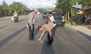 Setelah melakukan pengejaran selama tujuh hari penuh, personel Satlantas Polres Bireuen berhasil menangkap pelaku tabrak lari