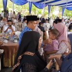 Walikota Langsa Jeffry Sentana S Putra SE dan Wakil Walikota Langsa Muhammad Haikal Alfisyahrin ST menggelar Open House