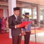 Wakil Bupati (wabup) Aceh Timur, T. Zainal Abidin menjadi Inspektur Upacara dalam rangka memperingati Hari Lahir Pancasila
