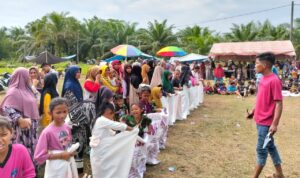 Dalam rangka memeriahkan HUT RI ke-80, sejumlah warga yang berada sekitar area operasi Medco E&P mengikuti perlombaan