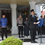 Walikota Langsa Jeffry Sentana S Putra SE memimpin upacara Bendera memperingati Hari Sumpah Pemuda ke-97 Tahun 2025